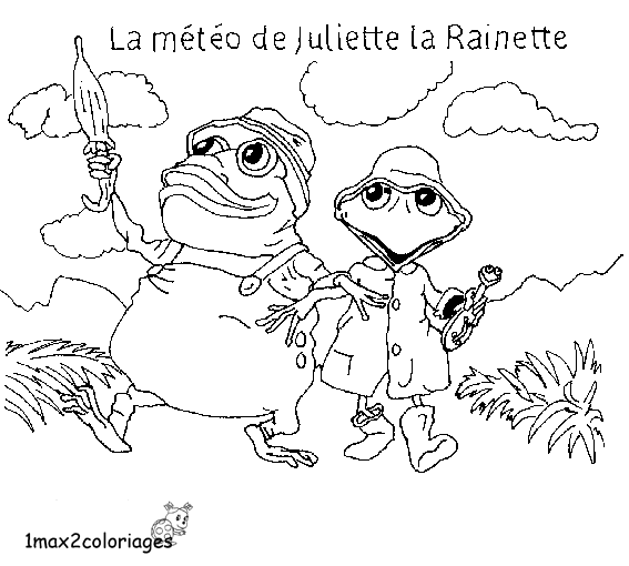 La météo de Juliette la Rainette