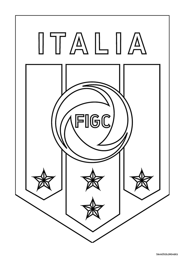 logo euro 2024 italie