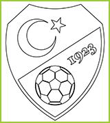 coloriage logo Turquie