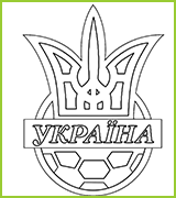 coloriage logo Ukraine