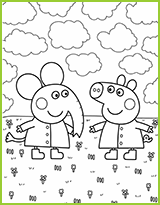 peppa pig et elephant